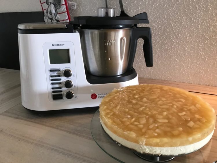 Apfel-Mascarpone-Torte mit dem Monsieur Cuisine Plus